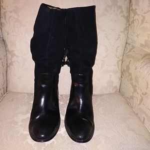 Rampage "Mila" Black Suede Size 7.5M